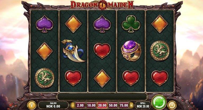 Dragon Maiden casinotopplisten
