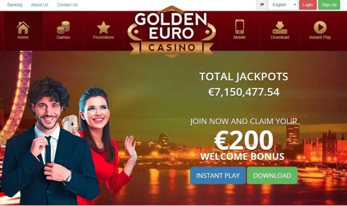 Skjermbilde av Golden Euro Casino