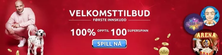 Clemens Spillehal Velkomstbonus og gratisspinn