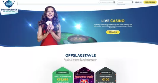 DrueckGlueck Casino Skjermbilde