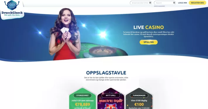 DrueckGlueck Casino Skjermbilde