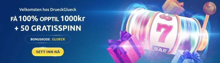 DrueckGlueck Casino Velkomstbonus