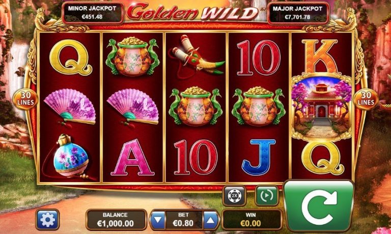 Golden Wild casinotopplisten