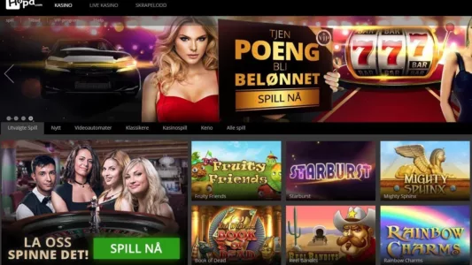 Hopa Casino Skjermbilde