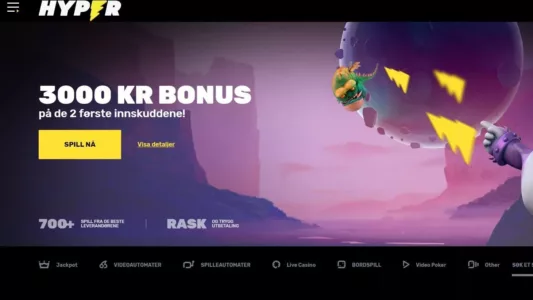 Hyper Casino omtale norge