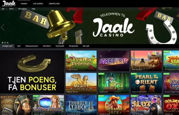 Jaak Casino Skjermbile av Lobby