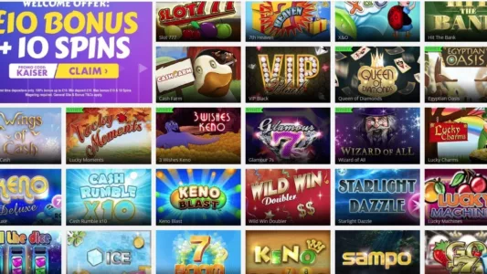 Kaiser Slots Spillutvalg Casino