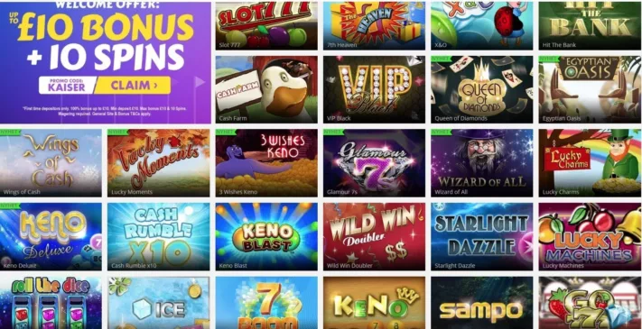 Kaiser Slots Spillutvalg Casino