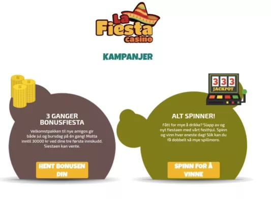 Kampanjer hos La Fiesta Casino