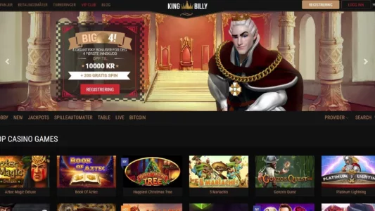 King Billy Casino Skjermbilde