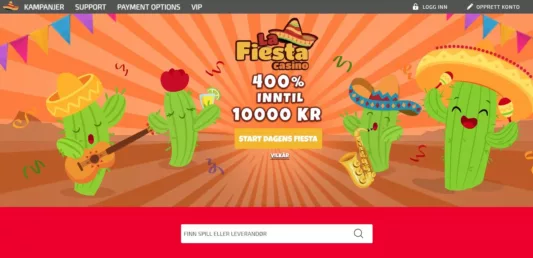 La Fiesta Casino Skjermbilde