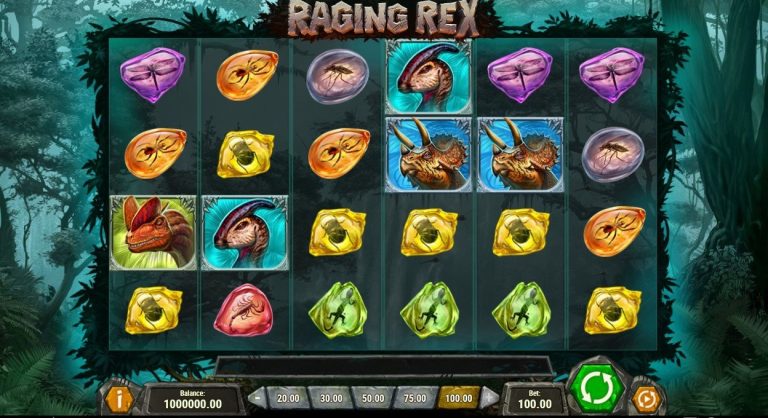 Raging Rex casinotopplisten