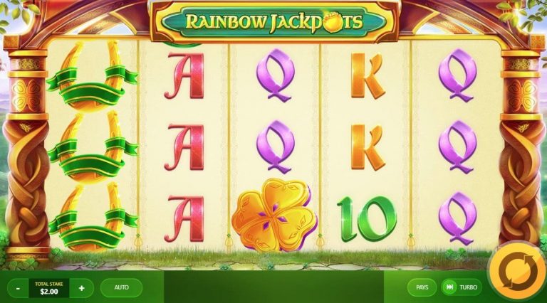 Rainbow Jackpots casinotopplisten