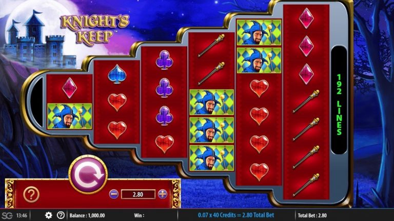 Knight’s Keep casinotopplisten