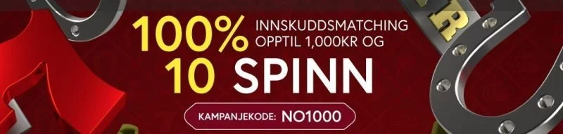 Velkomstbonus hos Jaak Casino