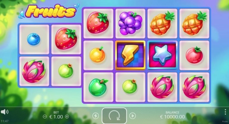 Fruits casinotopplisten