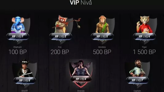 VIP og lojalitetsprogram hos Betchan casino