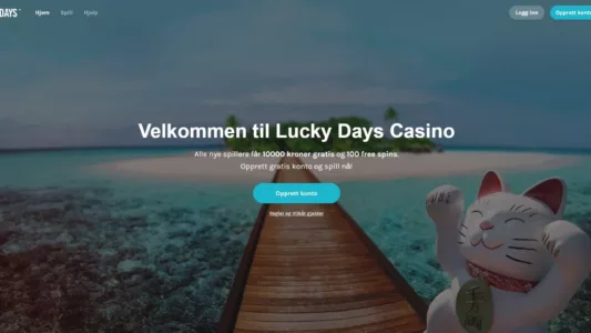 lucky days casino omtale