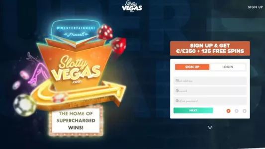 slotty vegas casino skjermbilde