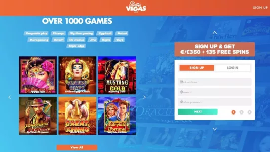 slottyvegas har over 1000 spill