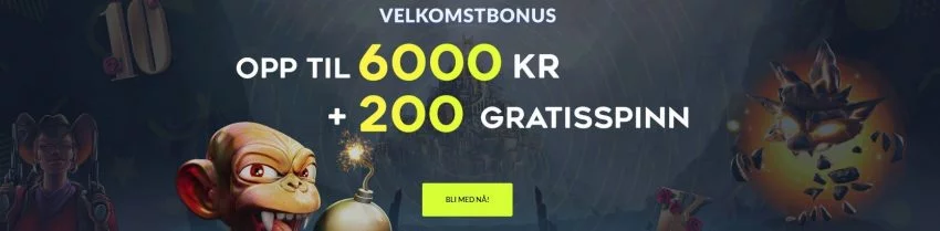 velkomstbonus hos west casino