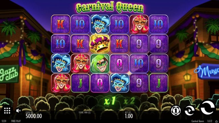 Carnival Queen casinotopplisten
