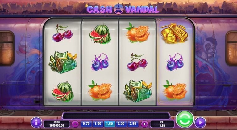 Cash Vandal casinotopplisten