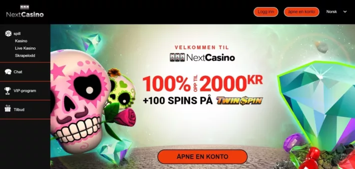 omtale av next casino