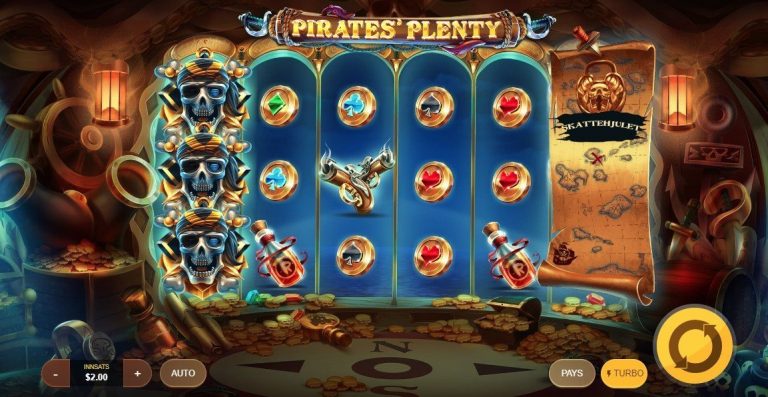 Pirates Plenty casinotopplisten