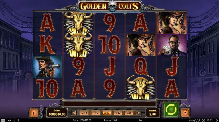Golden Colts casinotopplisten