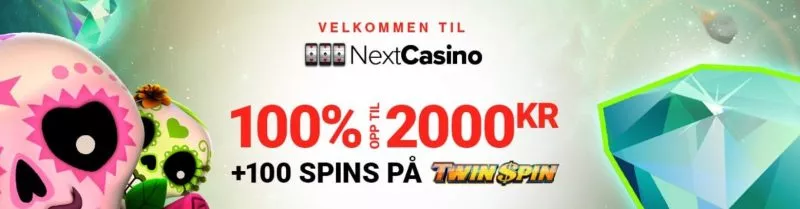 få en fet casino bonus hos nextcasino