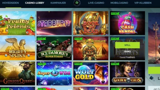 wixstars casino lobby