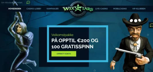 wixstars casino omtale