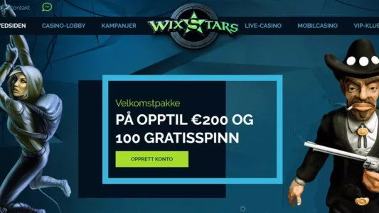 wixstars casino omtale