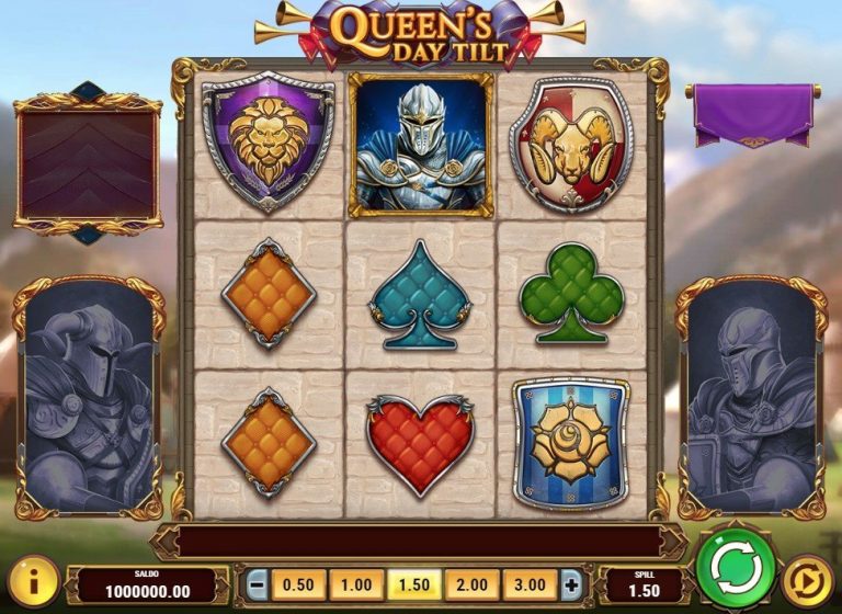Queen’s Day Tilt casinotopplisten