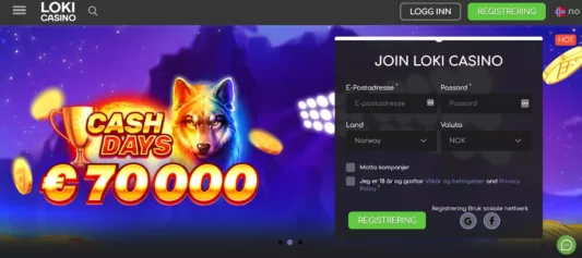 loki casino omtale norge