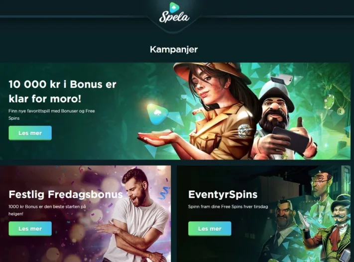 spela casino kampanjer