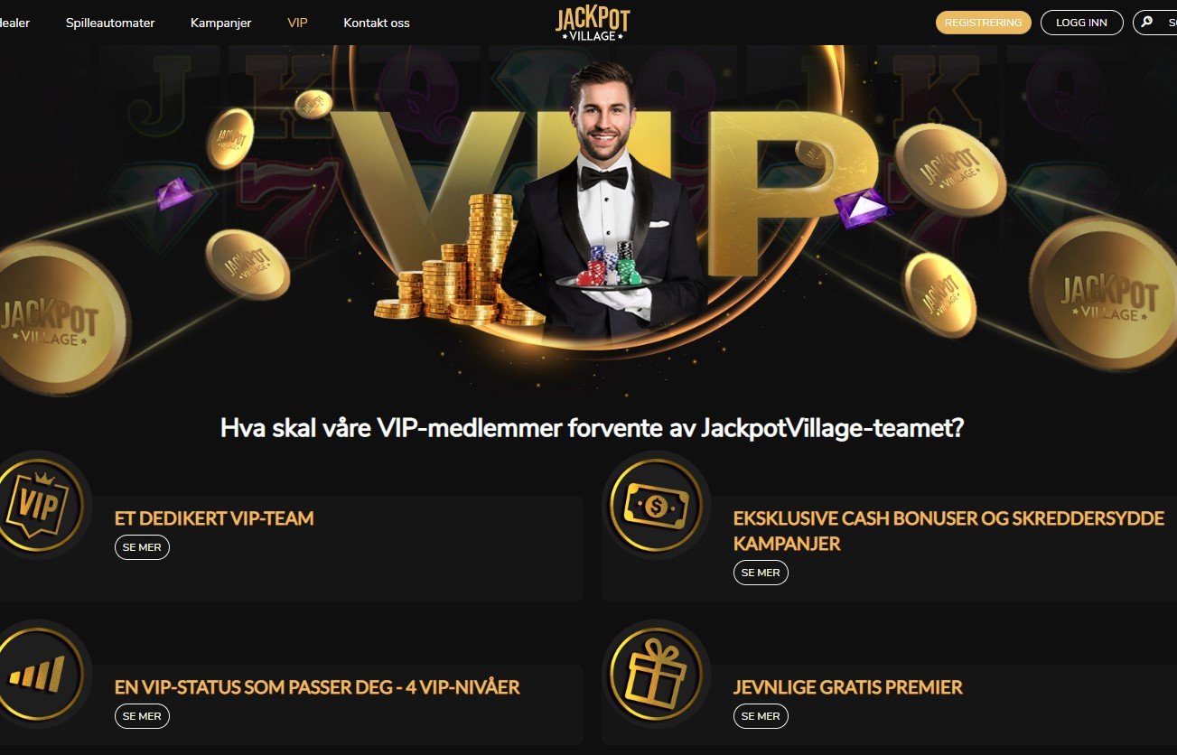 vip program hos jackpotvillage casino
