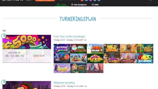 casino-x turneringer