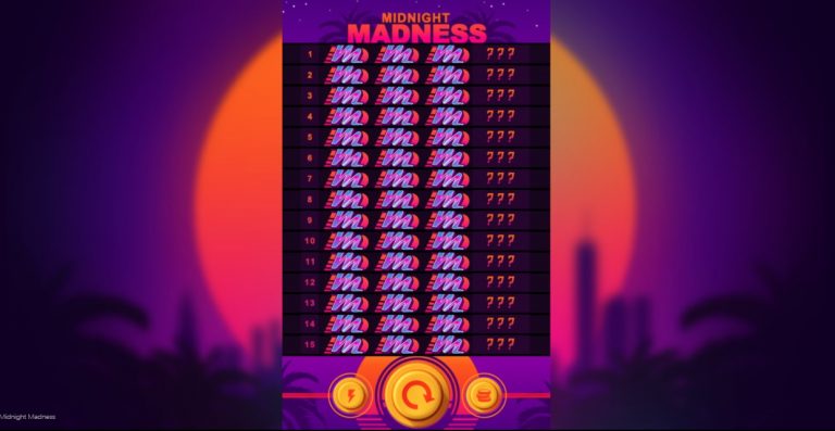 Midnight Madness casinotopplisten