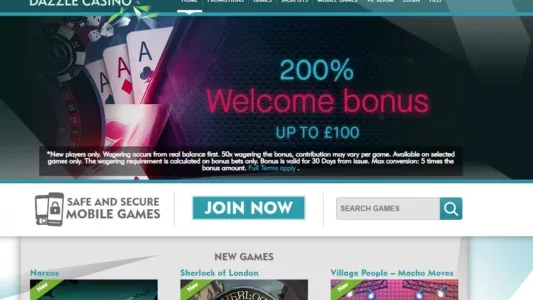 dazzle casino omtale og anmeldelse