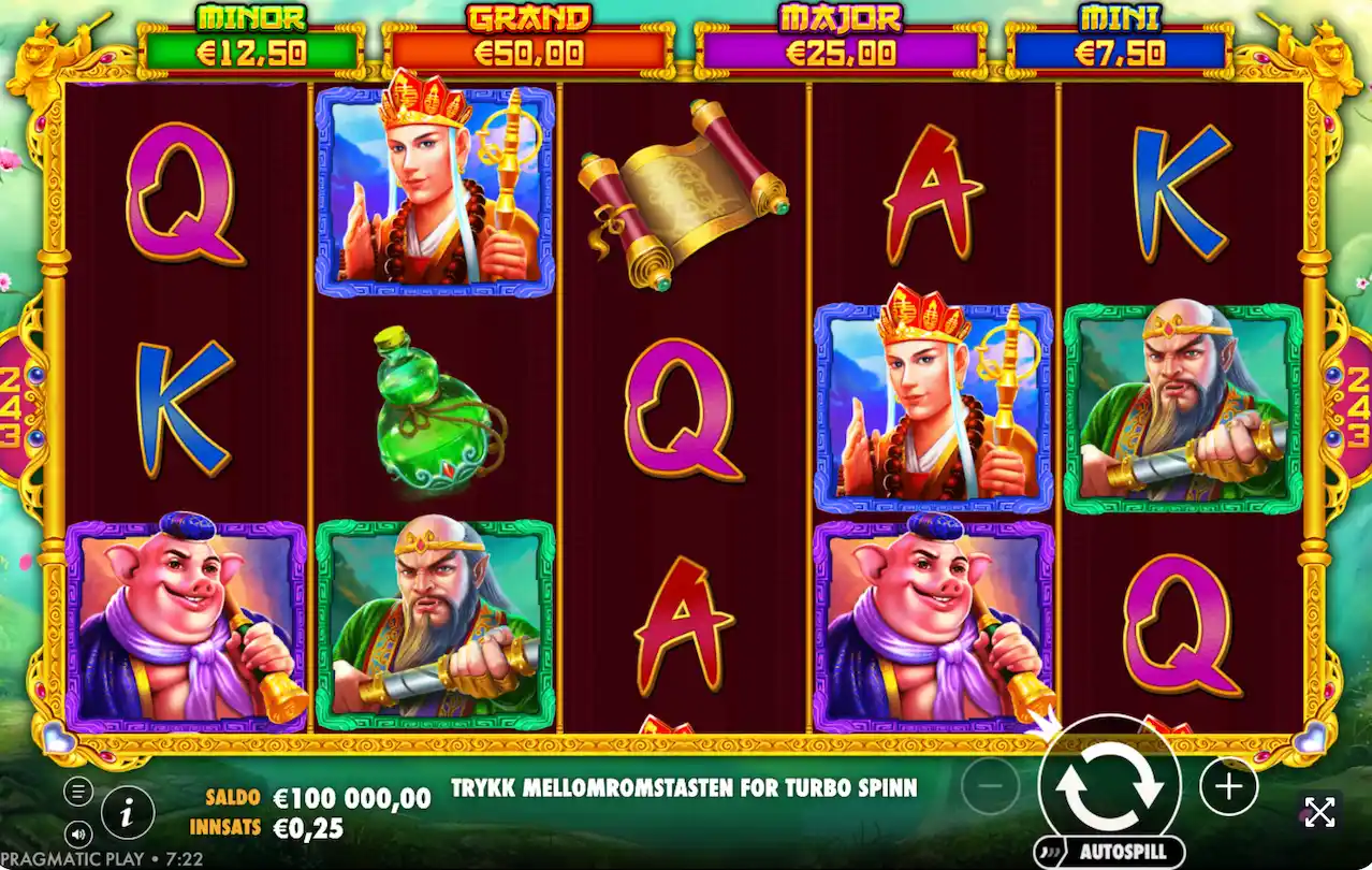 Monkey warrior slot