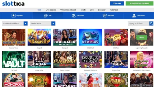 slottica casino omtale