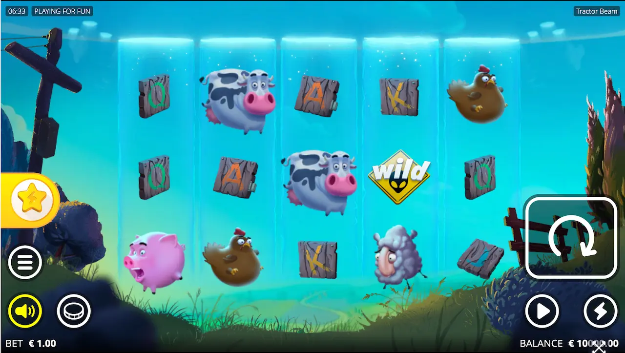 tractor beam slot