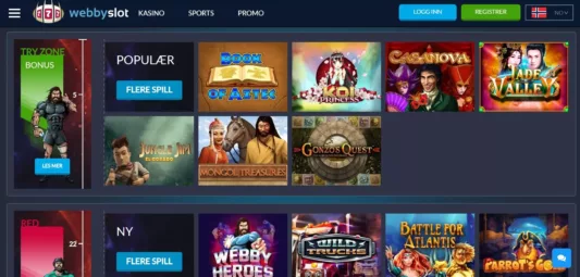 webby slot casino spilleautomater og spill