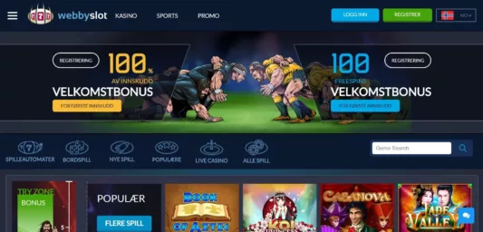 webbyslot casino omtale