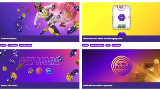 wildz casino kampanjer og tilbud