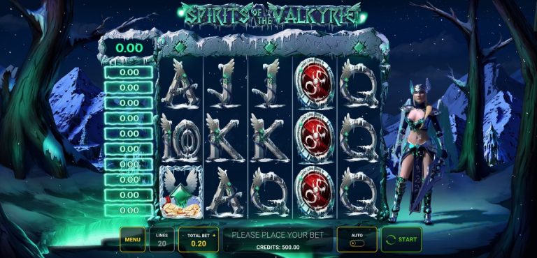 Spirits of the Valkyrie casinotopplisten