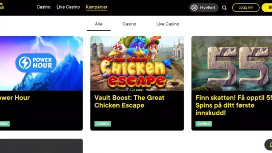 fortune legends casino kampanjer