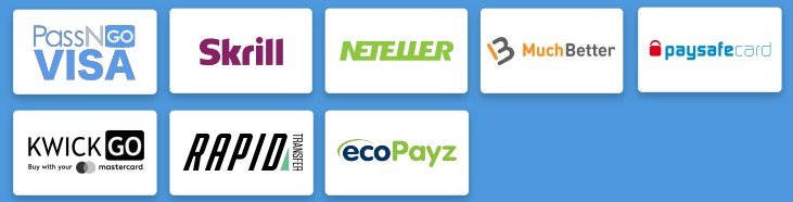 gambola casino betalingsmetoder